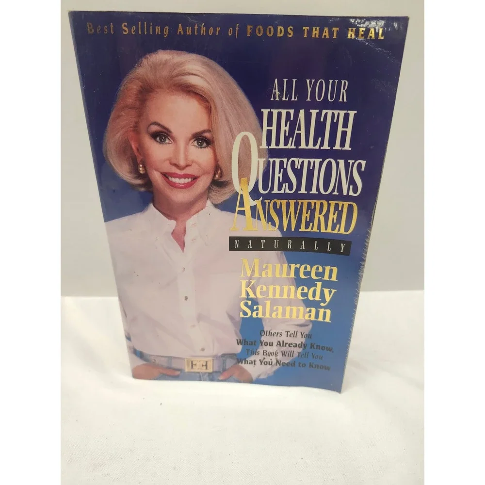 All Your Health Questions Answered Naturally Maureen Kennedy Salaman Vintage